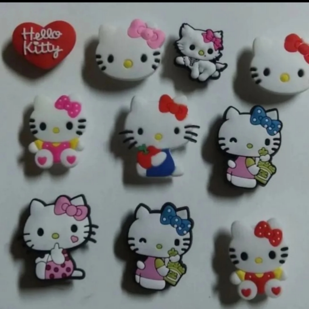 10 pcs. Shoe Charms for crocs